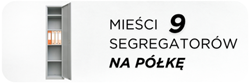 półka na segregatory